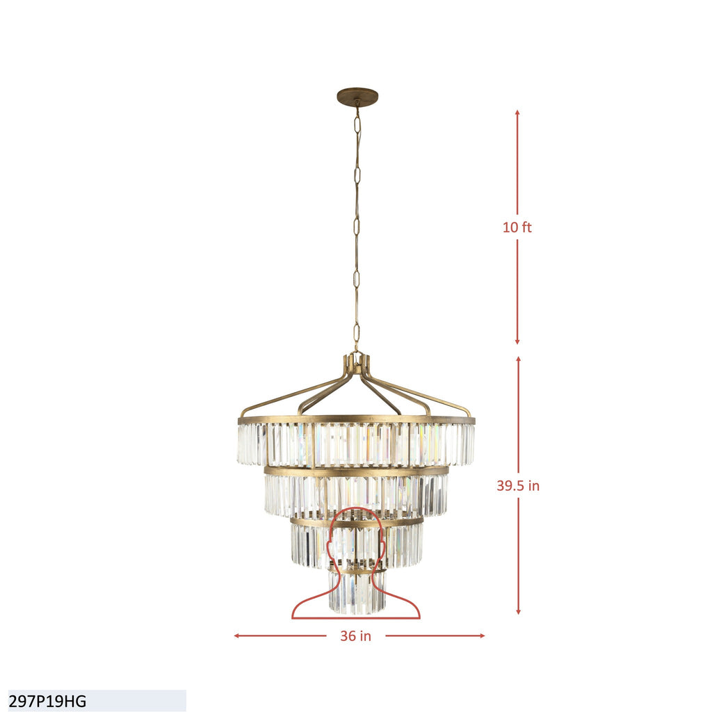 Social Club 19 Light 4-Tier - Havana Gold