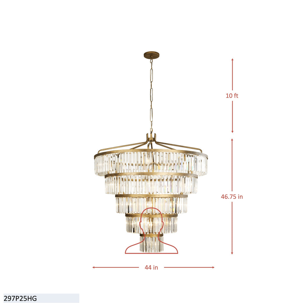Social Club 25 Light 5-Tier - Havana Gold
