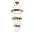 Matrix 18 Light 3-Tier Chandelier - Havana Gold