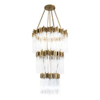 Matrix 18 Light 3-Tier Chandelier - Havana Gold