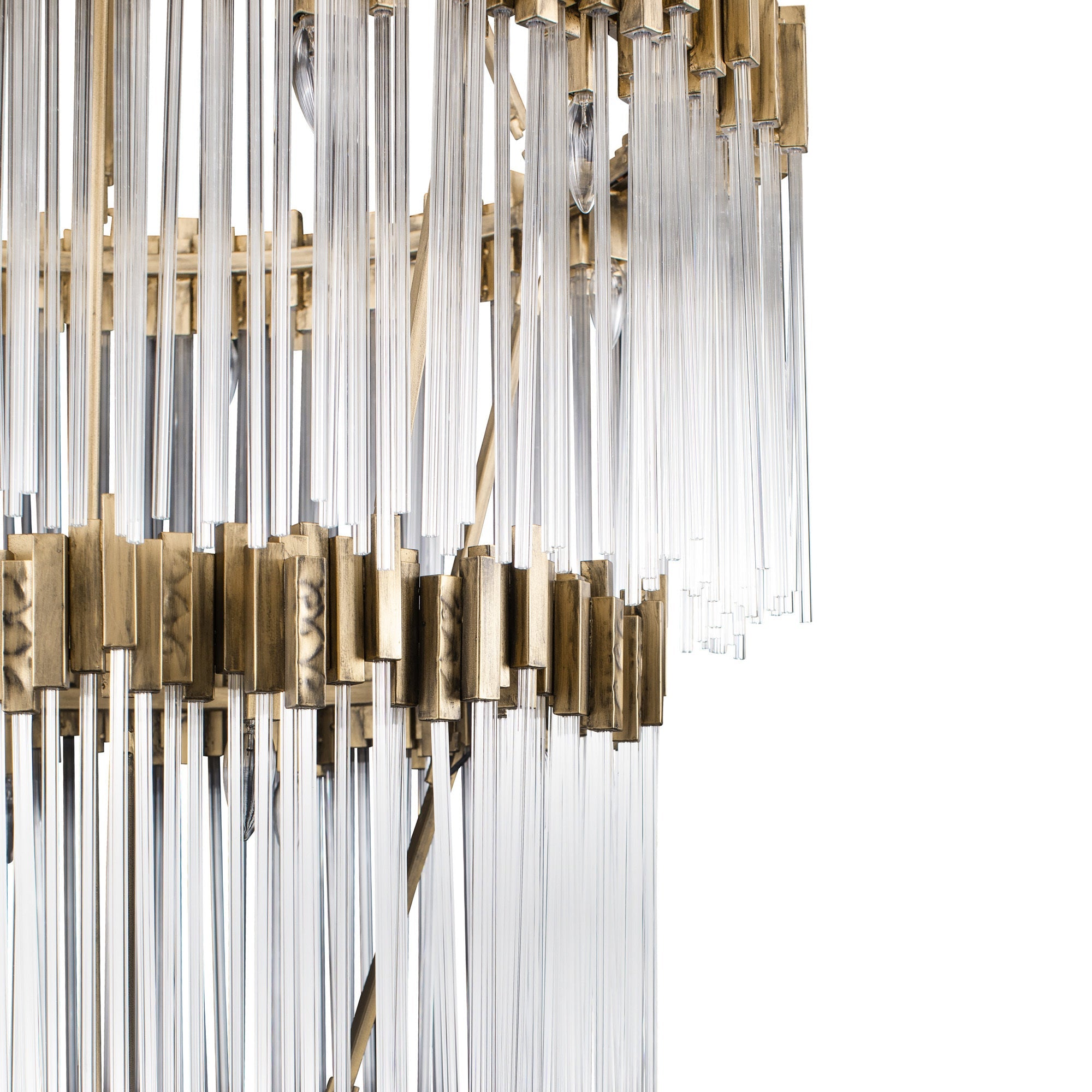 Matrix 30Light 4-Tier Chandelier - Havana Gold