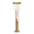 Matrix 6 Light Floor Lamp - Havana Gold