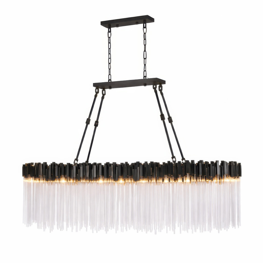 Matrix 10 Light Linear - Matte Black & French Gold