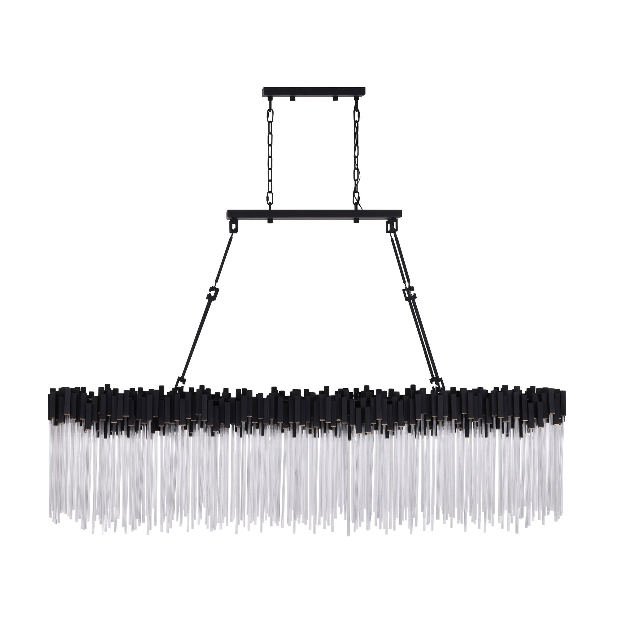 Matrix 12 Light Linear - Matte Black & French Gold