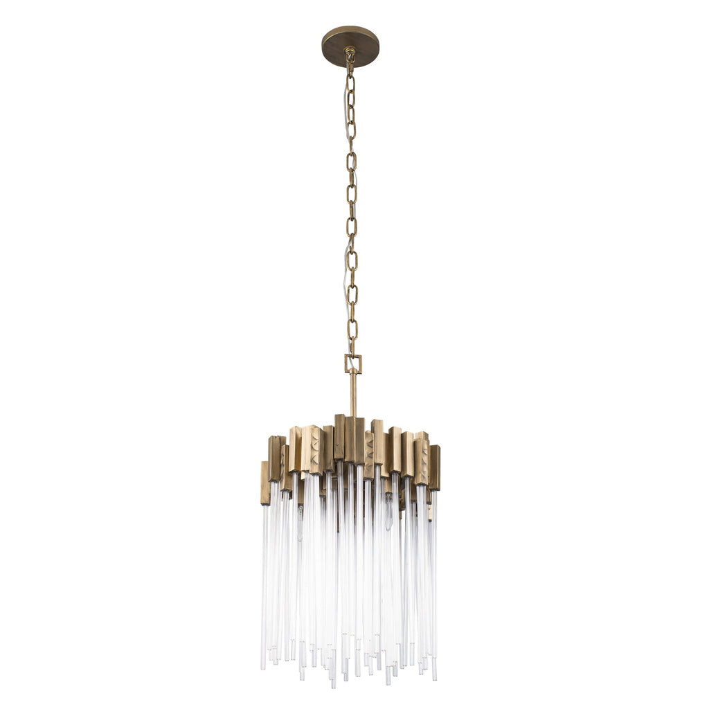 Matrix 3 Light Pendant - Havana Gold