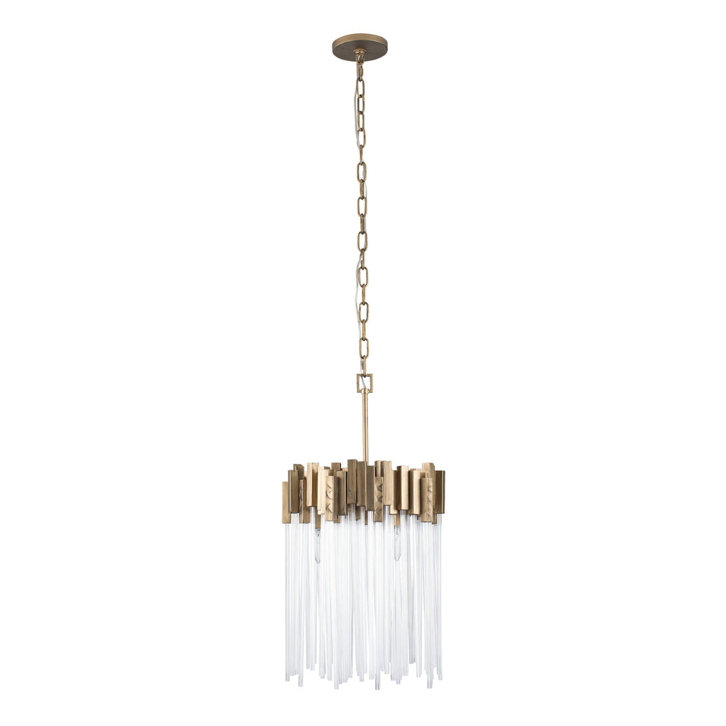 Matrix 3 Light Pendant - Havana Gold