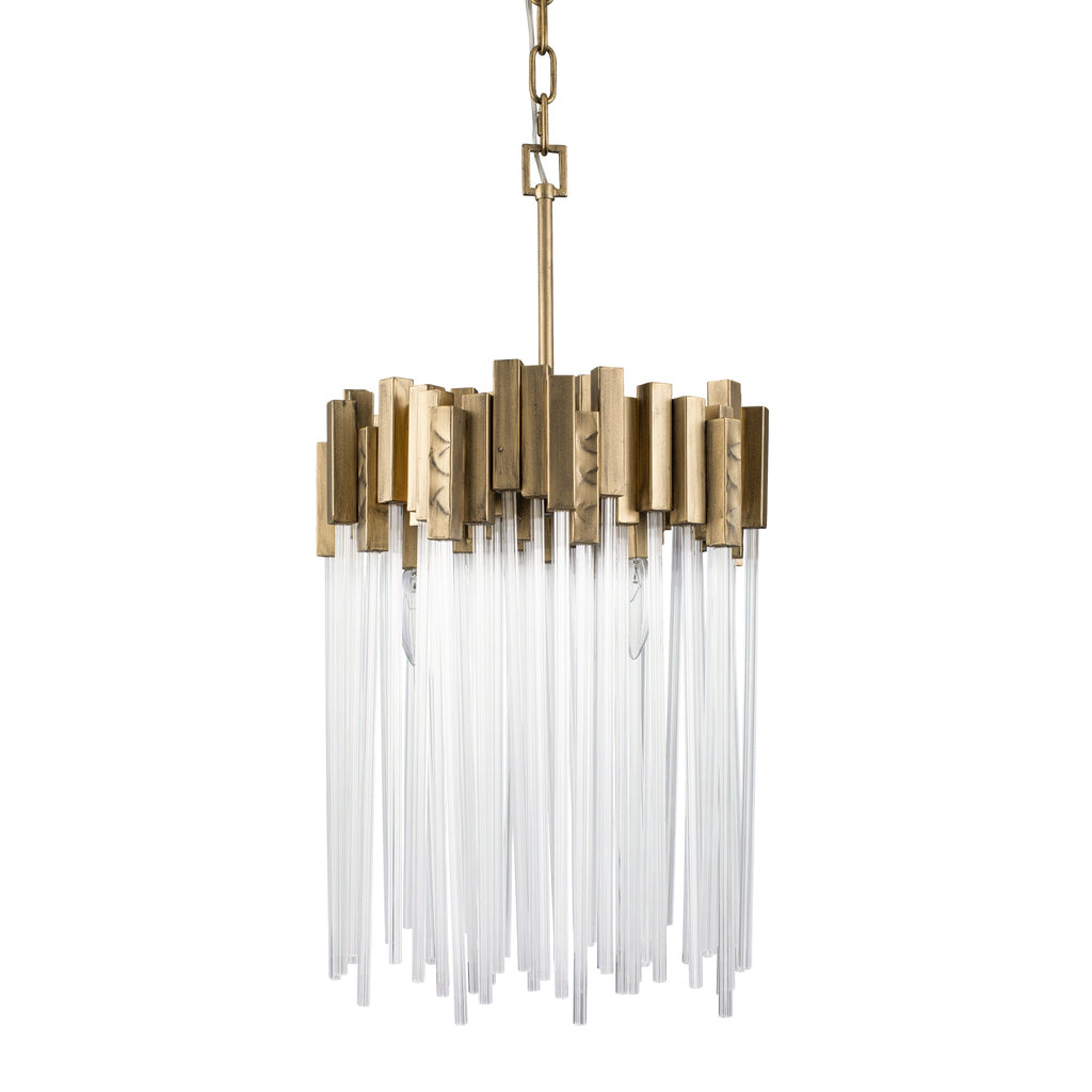 Matrix 3 Light Pendant - Havana Gold