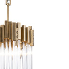 Matrix 3 Light Pendant - Havana Gold