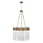 Matrix 6 Light Pendant - Havana Gold