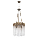 Matrix 6 Light Pendant - Havana Gold