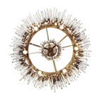 Matrix 6 Light Pendant - Havana Gold