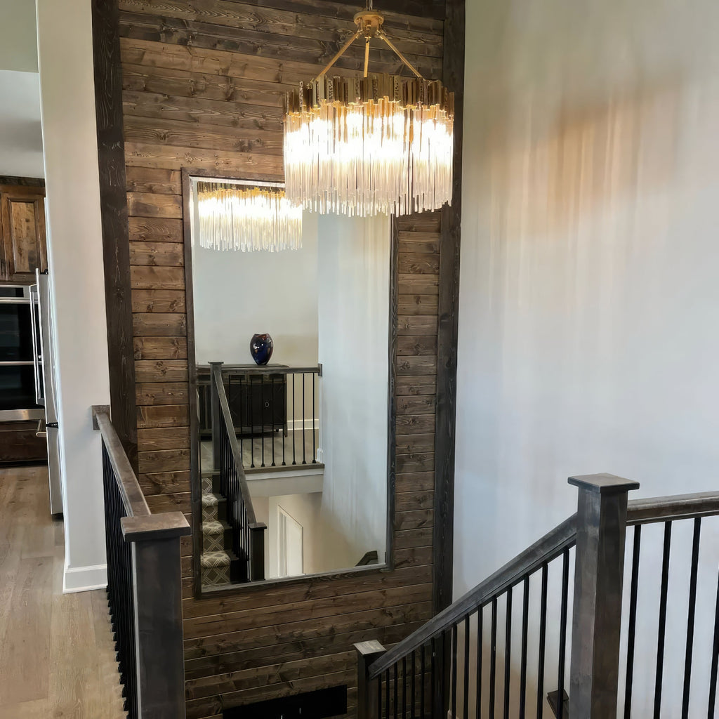 Matrix 10 Light Pendant - Havana Gold