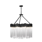 Matrix 10 Light Pendant - Matte Black/French Gold