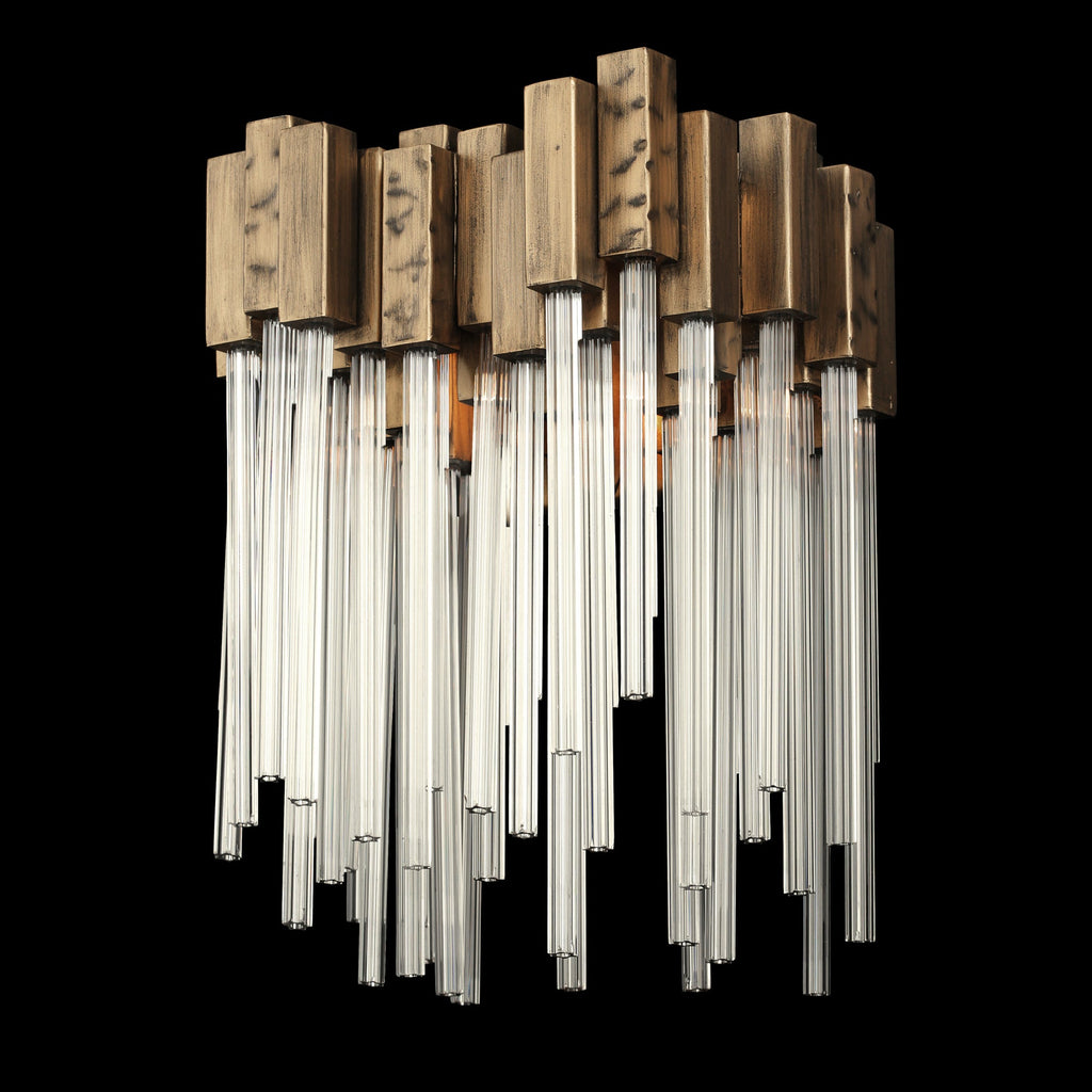 Matrix 1 Light Sconce - Havana Gold