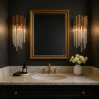 Matrix 1 Light Sconce - Havana Gold