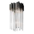 Matrix 2 Light Sconce - Matte Black/French Gold