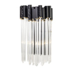 Matrix 2 Light Sconce - Matte Black/French Gold