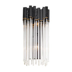 Matrix 2 Light Sconce - Matte Black/French Gold