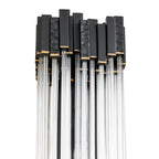 Matrix 2 Light Sconce - Matte Black/French Gold