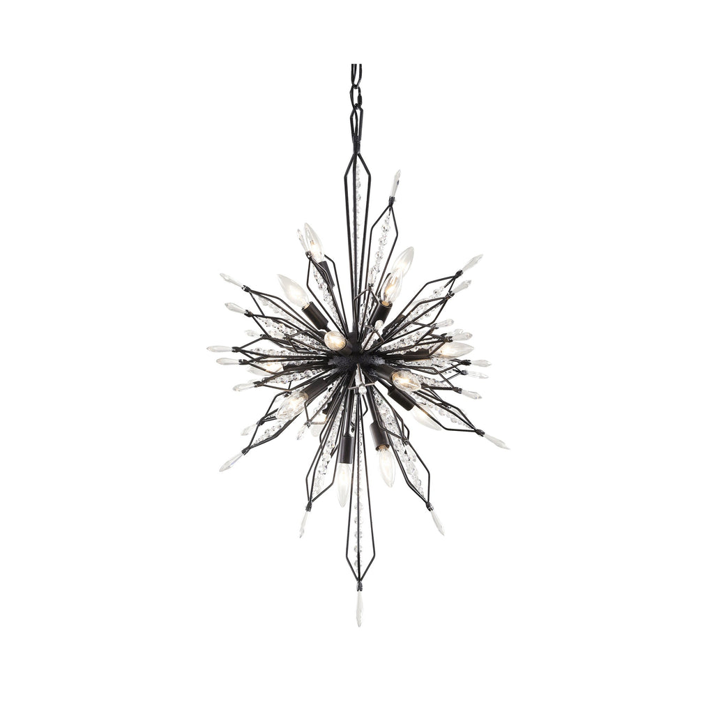 Orbital 16 Light Foyer - Carbon