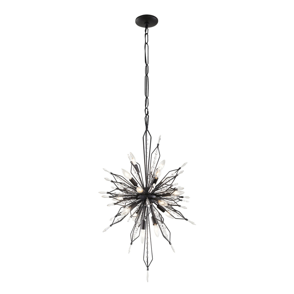 Orbital 16 Light Foyer - Carbon