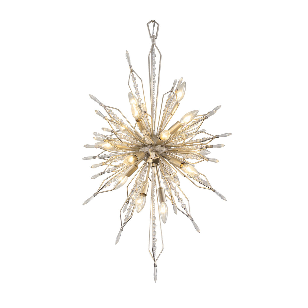 Orbital 16 Light Foyer - Gold Dust