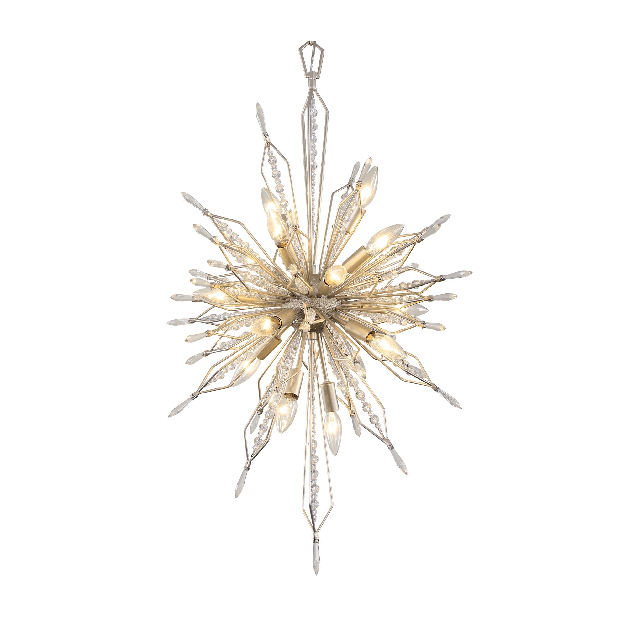 Orbital 16 Light Foyer - Gold Dust