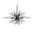 Orbital 16 Light Oval Linear Pendant - Carbon