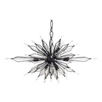 Orbital 16 Light Oval Linear Pendant - Carbon