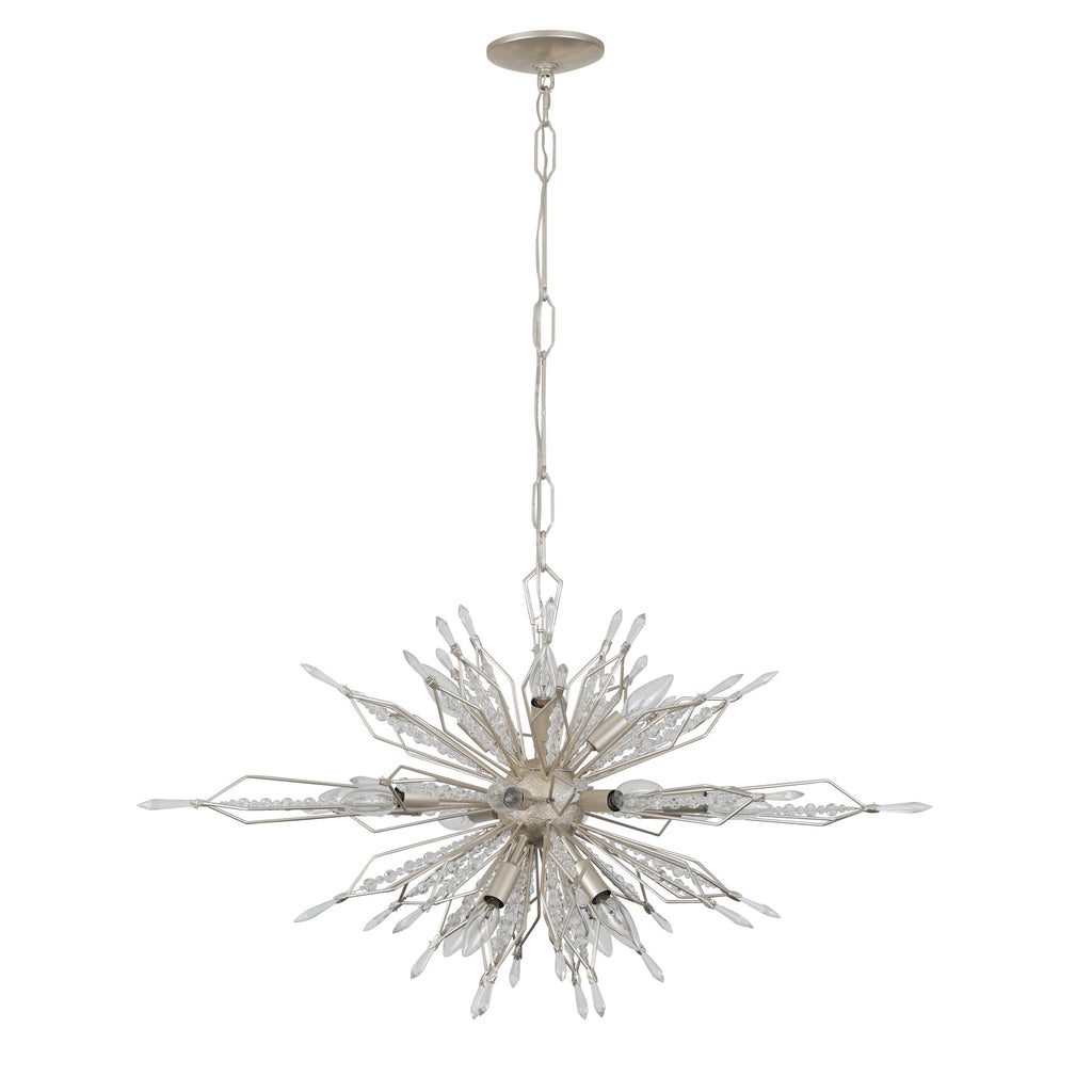 Orbital 16 Light Oval Linear Pendant - Gold Dust