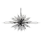 Orbital 20Light Oval Linear Pendant - Carbon
