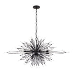 Orbital 20Light Oval Linear Pendant - Carbon