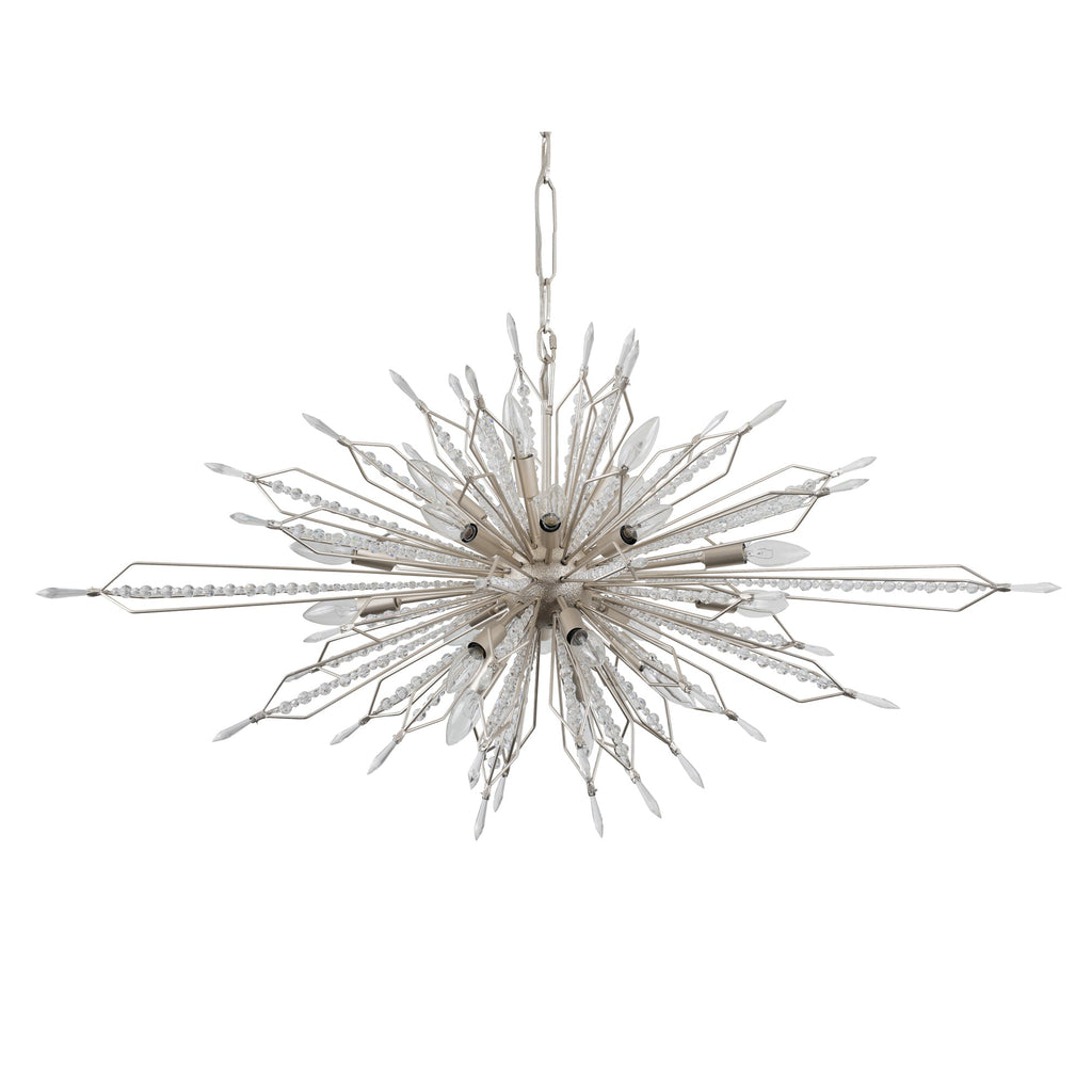 Orbital 20Light Oval Linear Pendant - Gold Dust
