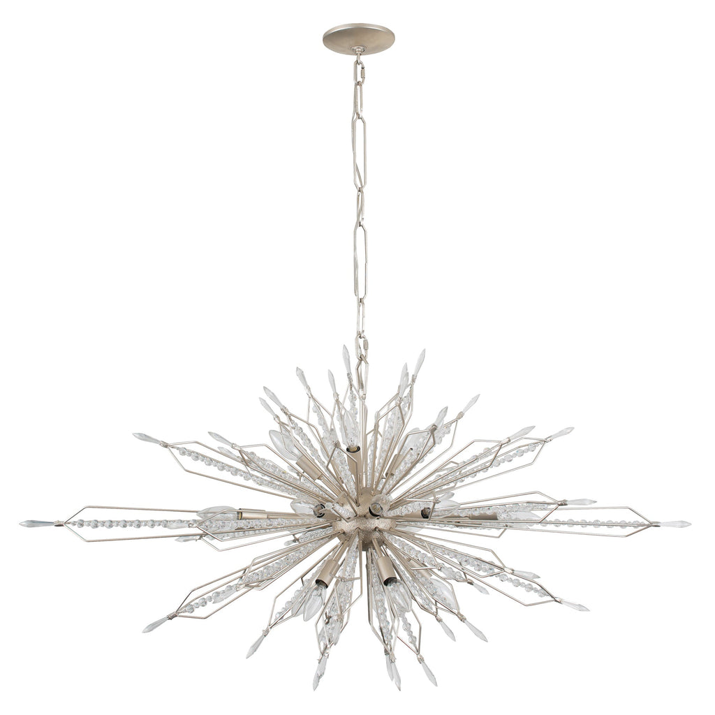 Orbital 20Light Oval Linear Pendant - Gold Dust