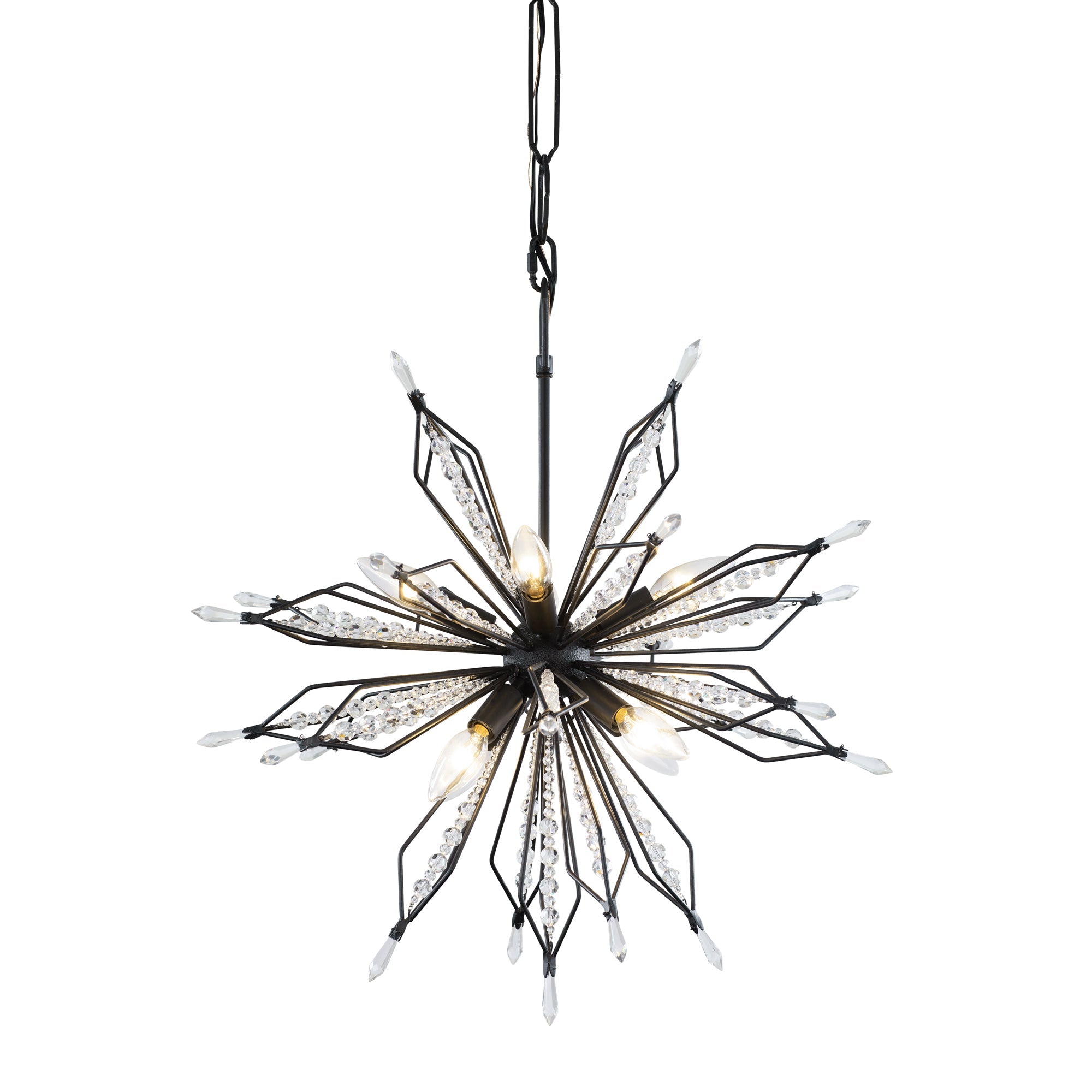 Orbital 8 Light Small Pendant - Carbon