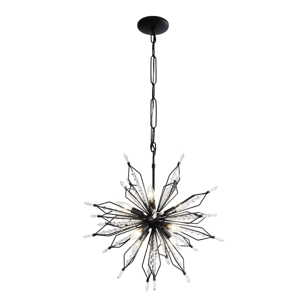 Orbital 8 Light Small Pendant - Carbon