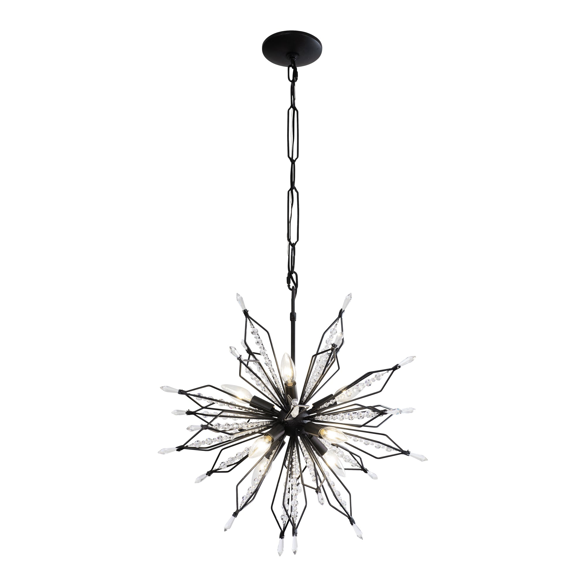 Orbital 8 Light Small Pendant - Carbon