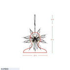 Orbital 8 Light Small Pendant - Carbon