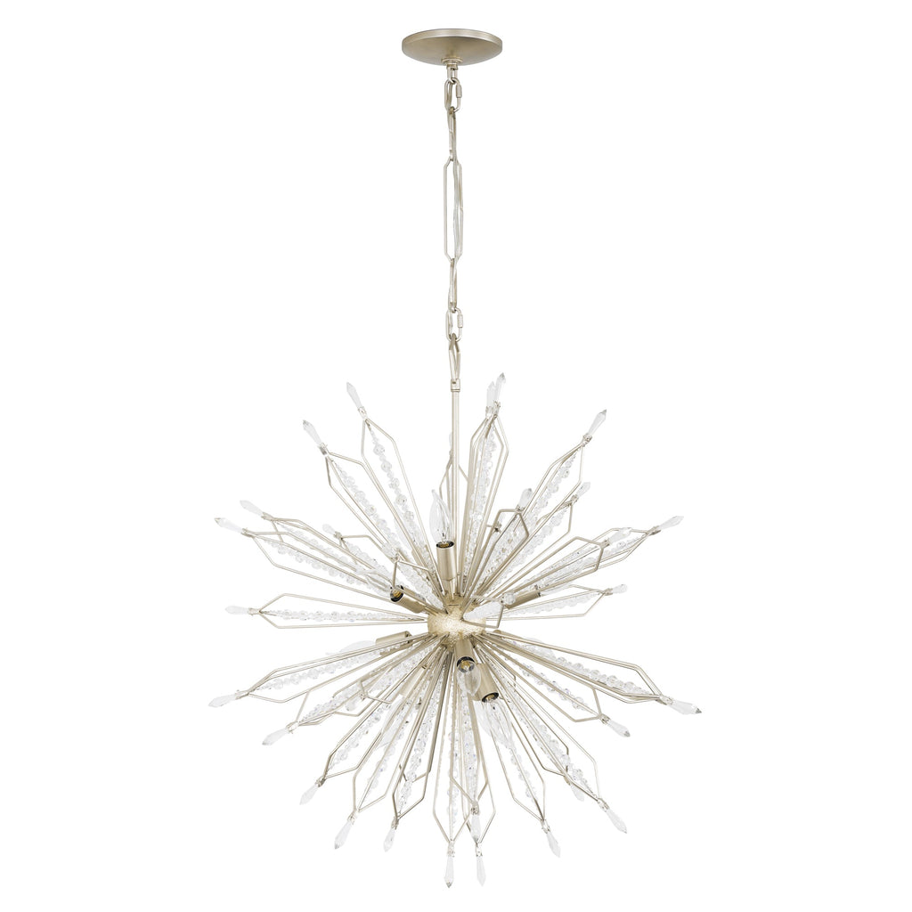 Orbital 12 Light Medium Pendant - Gold Dust