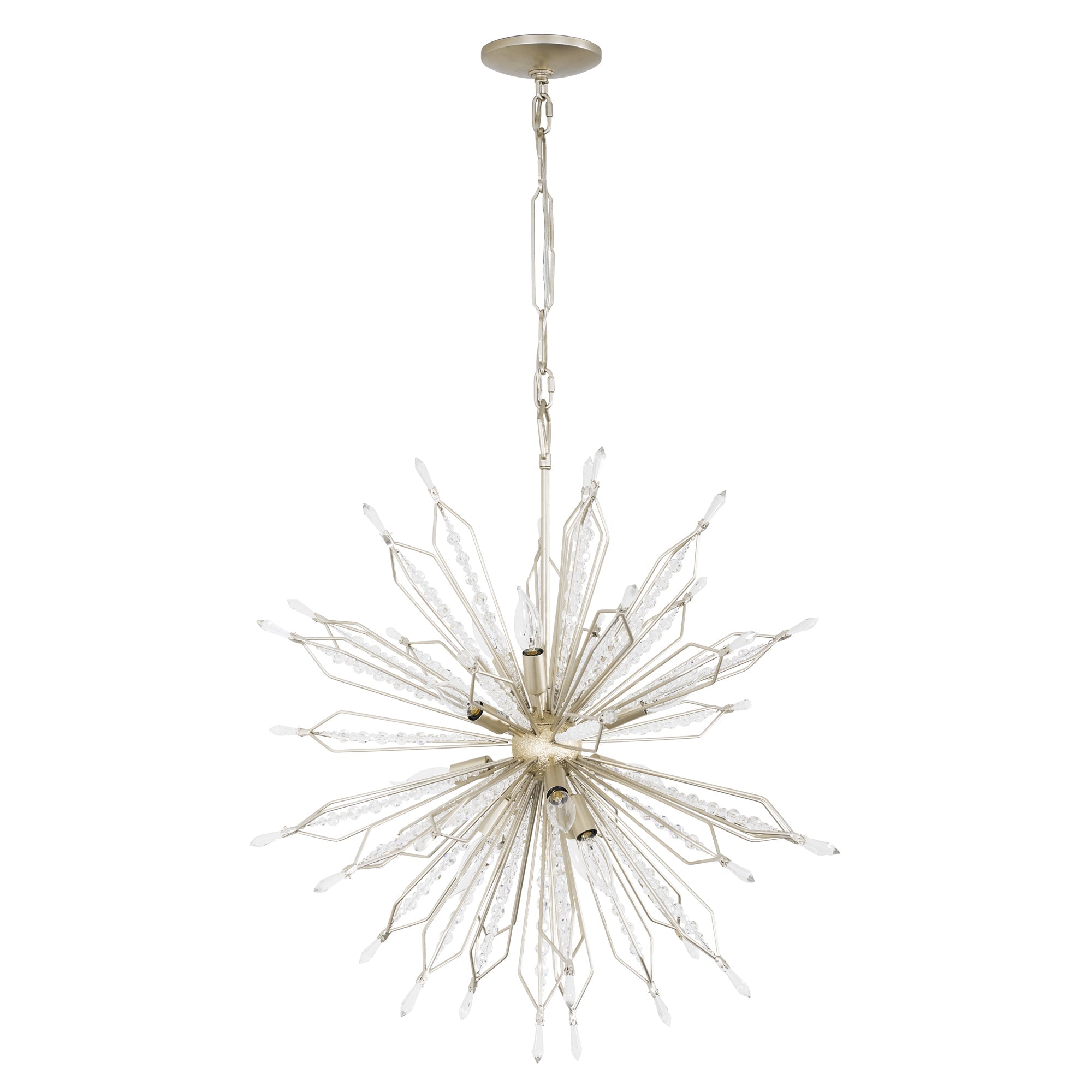 Orbital 12 Light Medium Pendant - Gold Dust