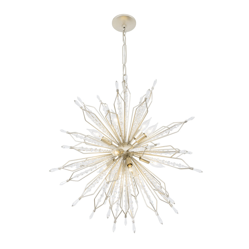 Orbital 12 Light Medium Pendant - Gold Dust