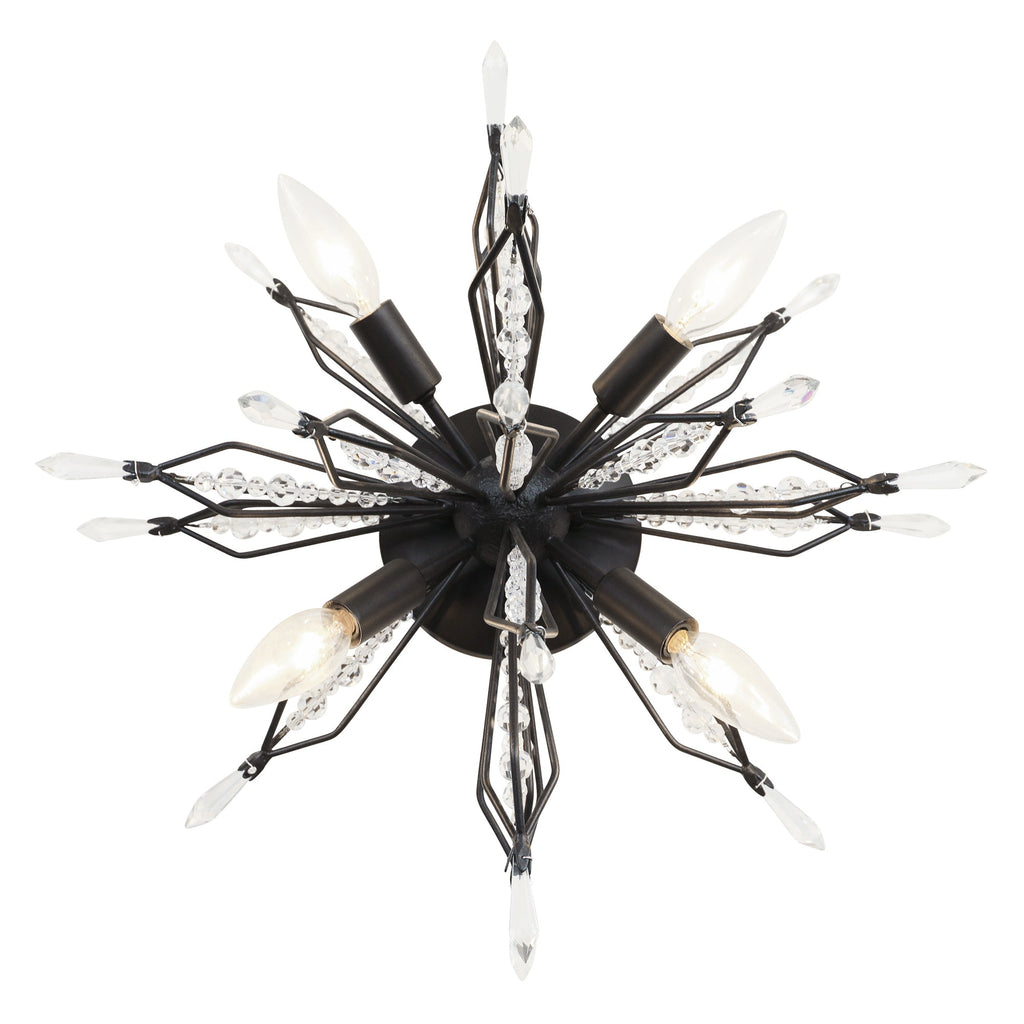 Orbital 4 Light Wall/Ceiling Light - Carbon