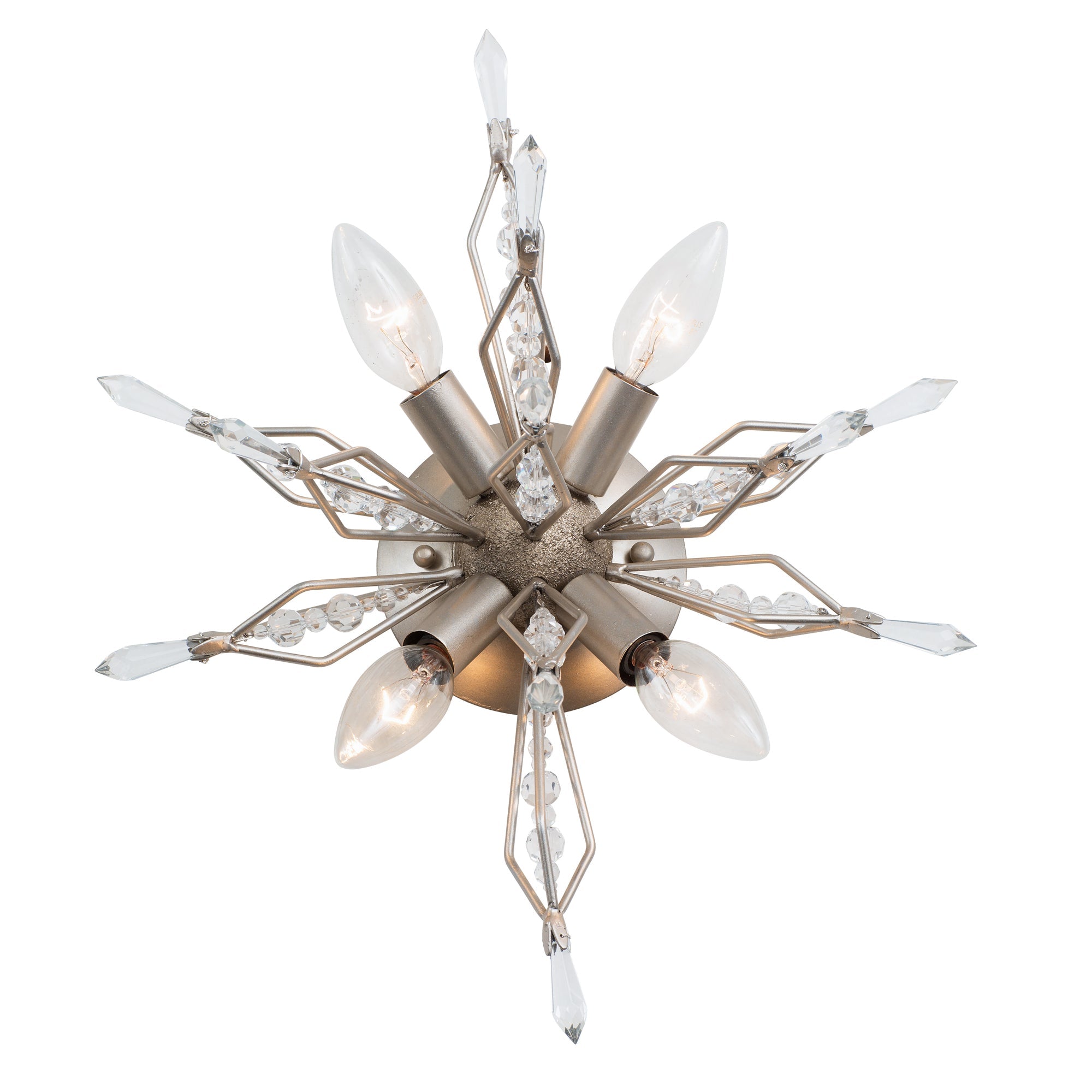 Orbital 4 Light Sconce - Gold Dust
