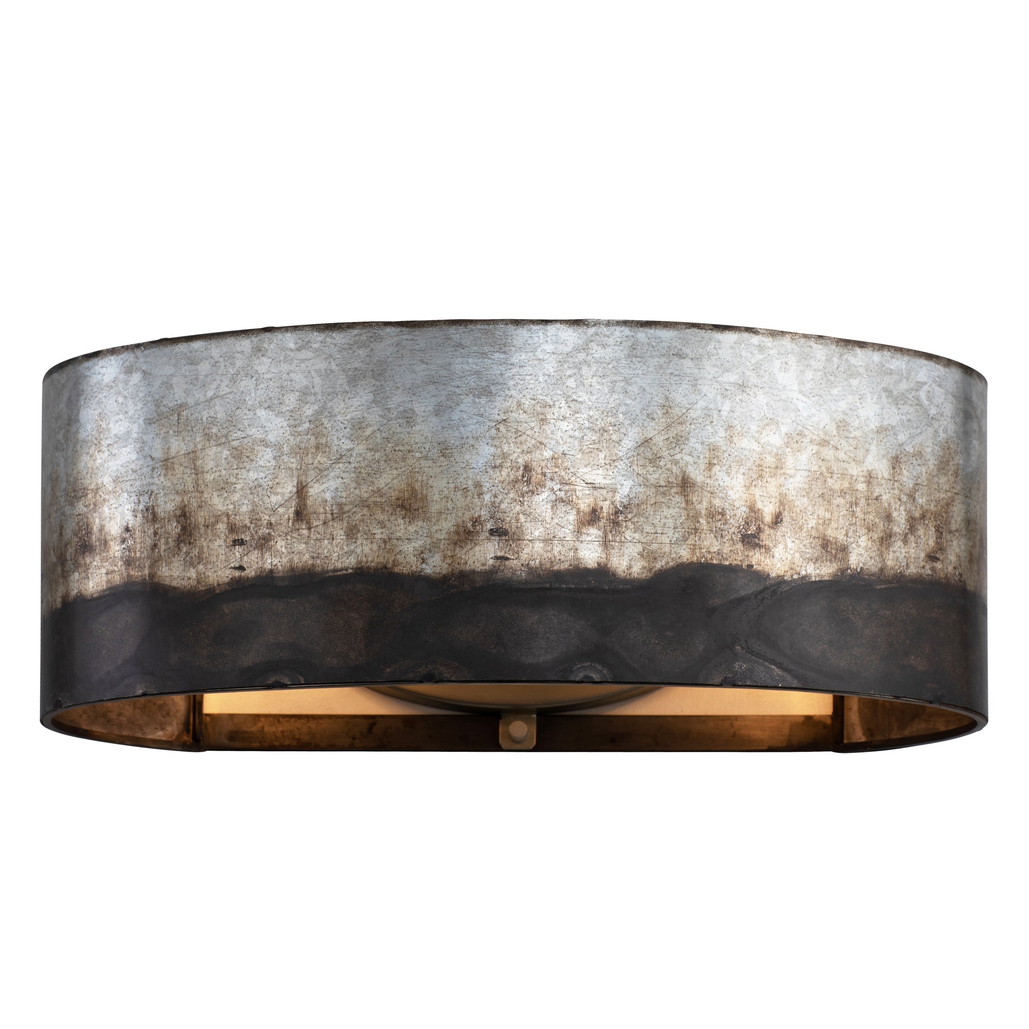Cannery 2 Light Bath - Ombre Galvanized