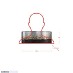 Cannery 2 Light Bath - Ombre Galvanized