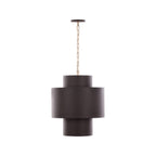 Cannery 4 Light Tall Pendant - Dark Bronze & French Gold