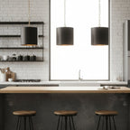 Cannery 1 Light Mini Pendant - Dark Bronze & French Gold