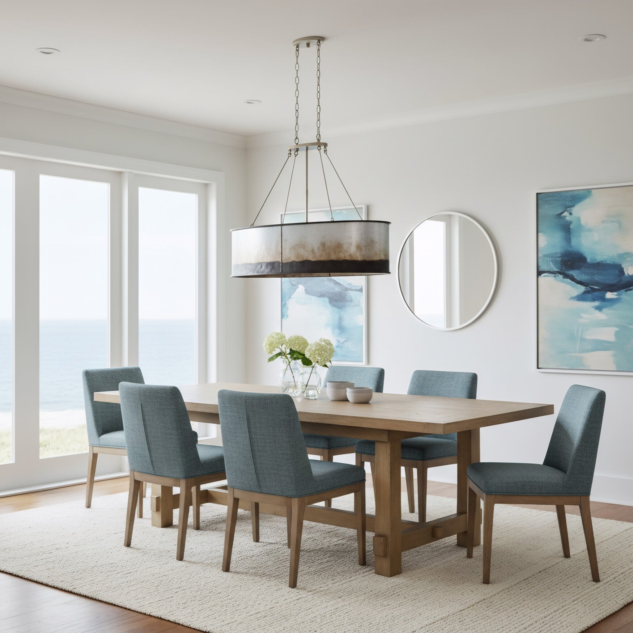 Cannery 5 Light Linear - Ombre Galvanized