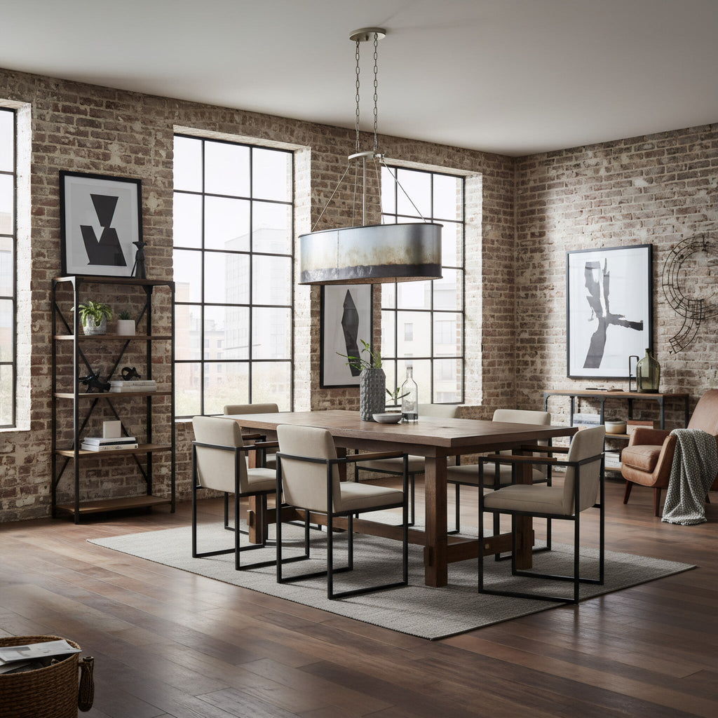 Cannery 5 Light Linear - Ombre Galvanized