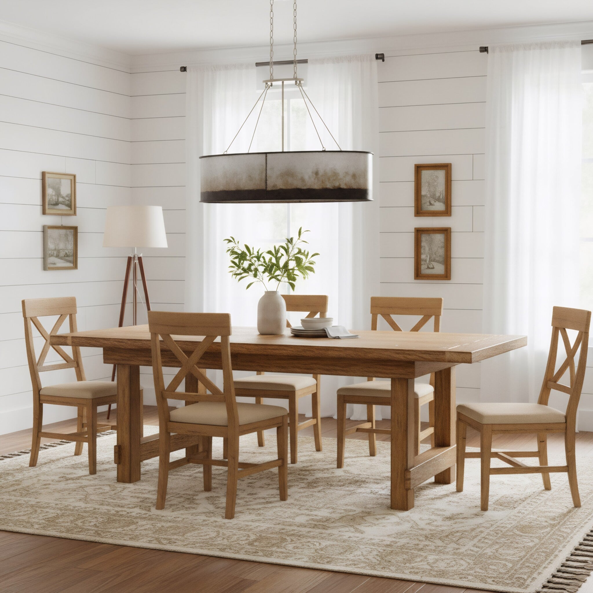 Cannery 5 Light Linear - Ombre Galvanized